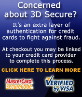 VISA / Mastercard 3D secure Verified Security